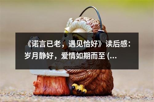 《諾言已老，遇見恰好》讀后感：歲月靜好，愛情如期而至 (700字)