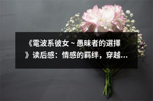 《電波系彼女 ~ 愚昧者的選擇》讀后感：情感的羈絆，穿越時(shí)空的思念 (800字)