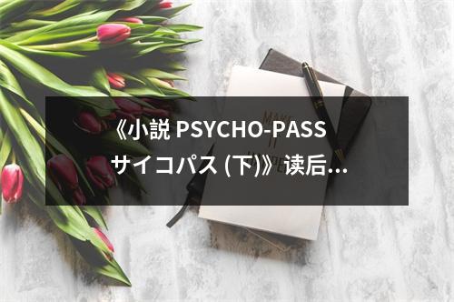 《小説 PSYCHO-PASS サイコパス (下)》讀后感：人性之暗面，驚心動(dòng)魄 (700字)