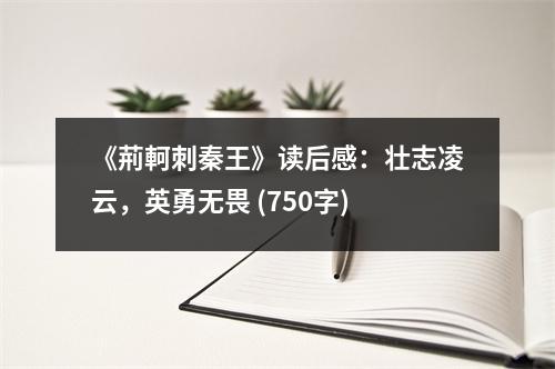 《荊軻刺秦王》讀后感：壯志凌云，英勇無畏 (750字)