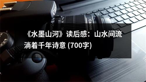 《水墨山河》讀后感：山水間流淌著千年詩意 (700字)