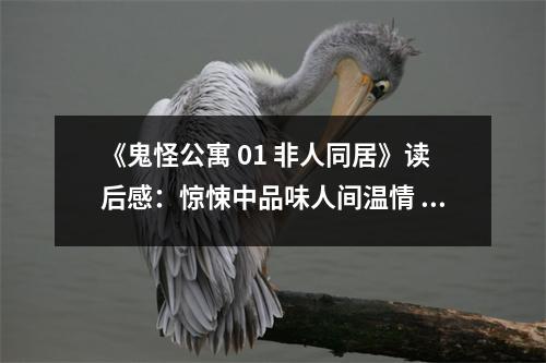 《鬼怪公寓 01 非人同居》讀后感：驚悚中品味人間溫情 (850字)