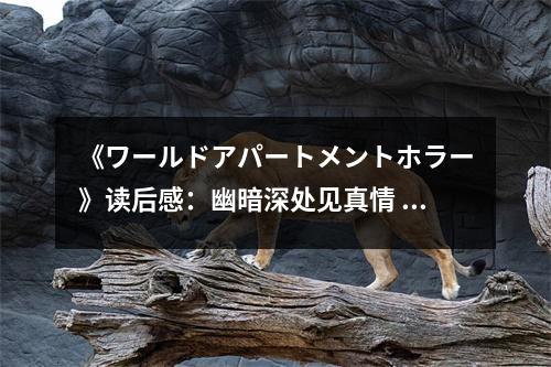 《ワールドアパートメントホラー》讀后感：幽暗深處見(jiàn)真情 (700字)