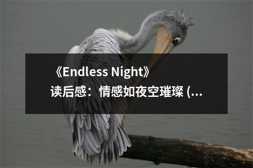 《Endless Night》讀后感：情感如夜空璀璨 (700字)