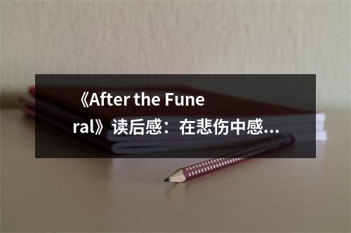 《After the Funeral》讀后感：在悲傷中感悟生命的真諦 (700字)