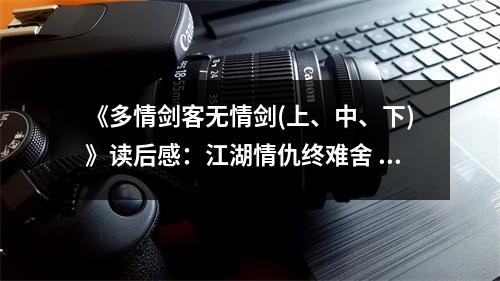 《多情劍客無情劍(上、中、下)》讀后感：江湖情仇終難舍 (800字)