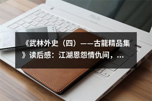 《武林外史（四）——古龍精品集》讀后感：江湖恩怨情仇間，俠骨柔情共長(zhǎng)歌 (700字)