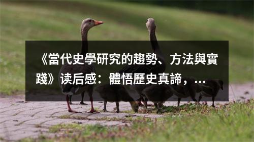 《當(dāng)代史學(xué)研究的趨勢、方法與實(shí)踐》讀后感：體悟歷史真諦，徜徉學(xué)術(shù)海洋 (800字)