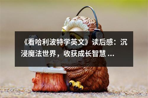 《看哈利波特學(xué)英文》讀后感：沉浸魔法世界，收獲成長智慧 (750字)