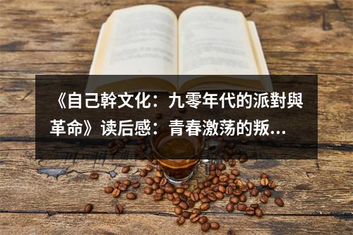 《自己幹文化：九零年代的派對(duì)與革命》讀后感：青春激蕩的叛逆之歌 (800字)