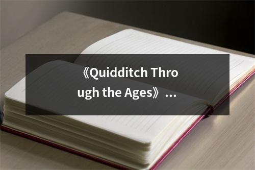 《Quidditch Through the Ages》讀后感：魔法世界里的激情與夢(mèng)想 (750字)