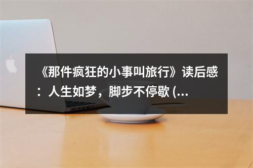 《那件瘋狂的小事叫旅行》讀后感：人生如夢，腳步不停歇 (700字)