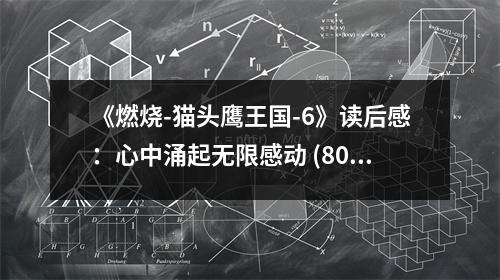 《燃燒-貓頭鷹王國(guó)-6》讀后感：心中涌起無(wú)限感動(dòng) (800字)