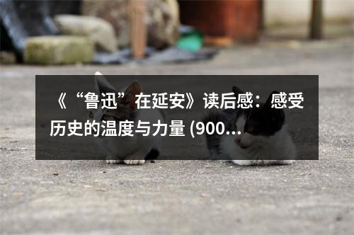 《“魯迅”在延安》讀后感：感受歷史的溫度與力量 (900字)