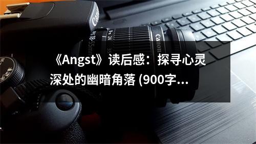 《Angst》讀后感：探尋心靈深處的幽暗角落 (900字)