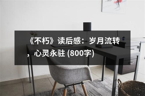 《不朽》讀后感：歲月流轉(zhuǎn)，心靈永駐 (800字)