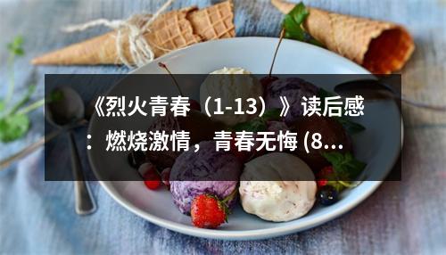 《烈火青春（1-13）》讀后感：燃燒激情，青春無(wú)悔 (800字)