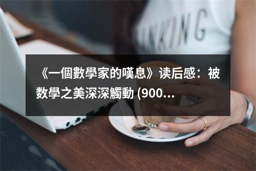 《一個數(shù)學(xué)家的嘆息》讀后感：被數(shù)學(xué)之美深深觸動 (900字)