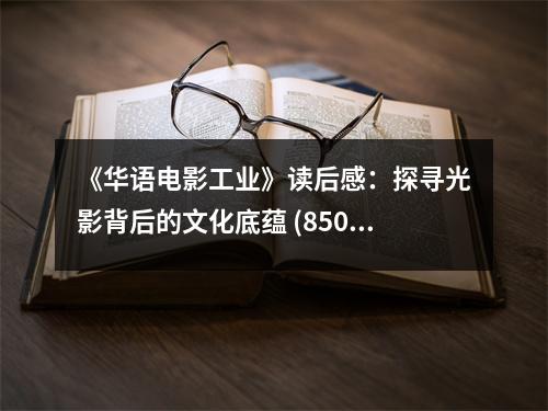 《華語電影工業(yè)》讀后感：探尋光影背后的文化底蘊 (850字)