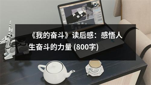 《我的奮斗》讀后感：感悟人生奮斗的力量 (800字)
