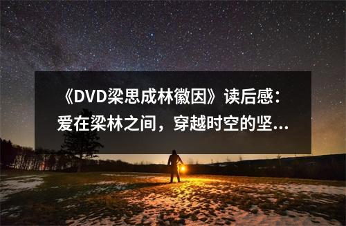 《DVD梁思成林徽因》讀后感：愛在梁林之間，穿越時空的堅守 (950字)