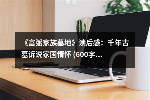 《富弼家族墓地》讀后感：千年古墓訴說家國情懷 (600字)