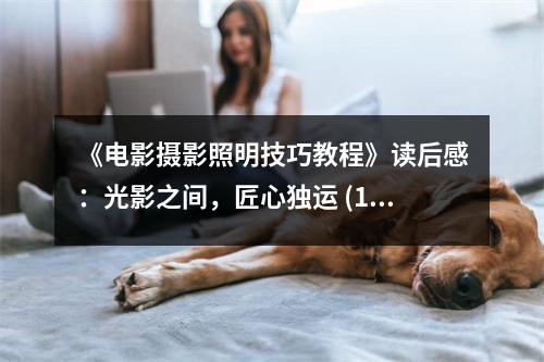 《電影攝影照明技巧教程》讀后感：光影之間，匠心獨運 (1250字)