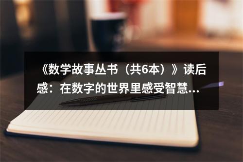 《數(shù)學(xué)故事叢書(shū)（共6本）》讀后感：在數(shù)字的世界里感受智慧的閃耀 (750字)