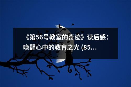 《第56號教室的奇跡》讀后感：喚醒心中的教育之光 (850字)