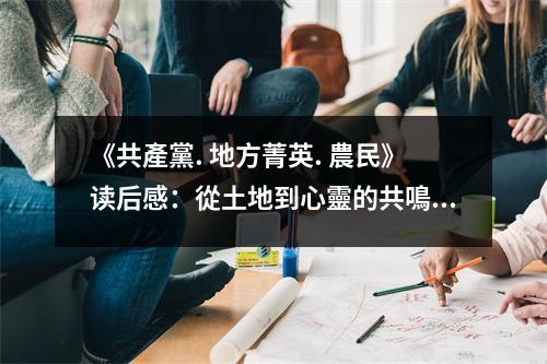 《共產(chǎn)黨. 地方菁英. 農(nóng)民》讀后感：從土地到心靈的共鳴之旅 (800字)