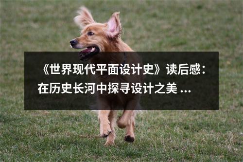 《世界現(xiàn)代平面設(shè)計(jì)史》讀后感：在歷史長(zhǎng)河中探尋設(shè)計(jì)之美 (800字)