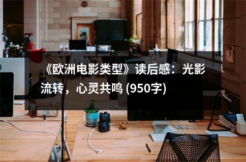 《歐洲電影類型》讀后感：光影流轉(zhuǎn)，心靈共鳴 (950字)