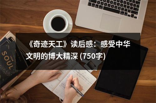 《奇跡天工》讀后感：感受中華文明的博大精深 (750字)