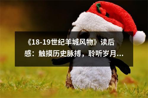 《18-19世紀羊城風(fēng)物》讀后感：觸摸歷史脈搏，聆聽歲月低語 (800字)