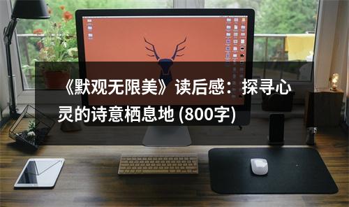 《默觀無(wú)限美》讀后感：探尋心靈的詩(shī)意棲息地 (800字)
