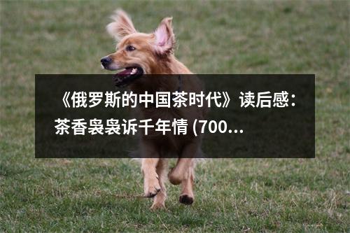 《俄羅斯的中國茶時代》讀后感：茶香裊裊訴千年情 (700字)
