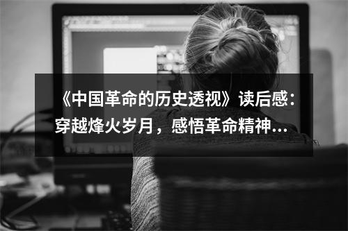 《中國(guó)革命的歷史透視》讀后感：穿越烽火歲月，感悟革命精神 (850字)