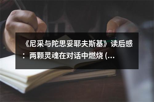 《尼采與陀思妥耶夫斯基》讀后感：兩顆靈魂在對話中燃燒 (800字)