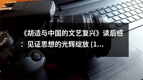 《胡適與中國的文藝復(fù)興》讀后感：見證思想的光輝綻放 (1150字)