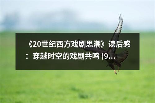 《20世紀(jì)西方戲劇思潮》讀后感：穿越時(shí)空的戲劇共鳴 (950字)
