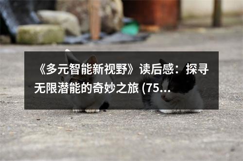 《多元智能新視野》讀后感：探尋無限潛能的奇妙之旅 (750字)