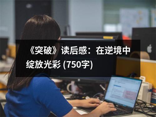 《突破》讀后感：在逆境中綻放光彩 (750字)