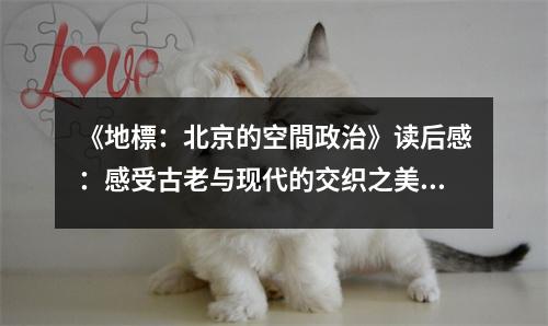 《地標(biāo)：北京的空間政治》讀后感：感受古老與現(xiàn)代的交織之美 (950字)