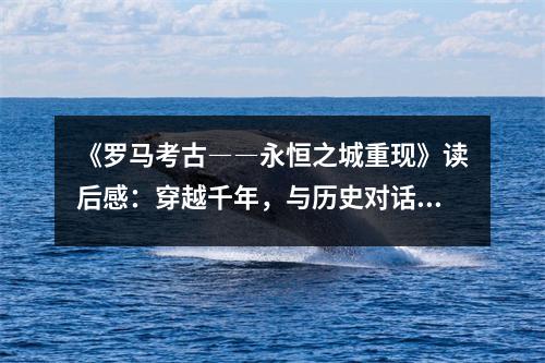 《羅馬考古――永恒之城重現(xiàn)》讀后感：穿越千年，與歷史對(duì)話(huà) (800字)