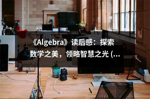 《Algebra》讀后感：探索數(shù)學(xué)之美，領(lǐng)略智慧之光 (750字)