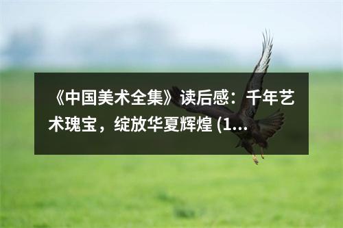 《中國美術(shù)全集》讀后感：千年藝術(shù)瑰寶，綻放華夏輝煌 (1050字)