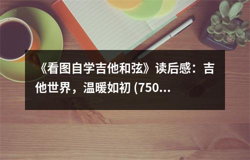 《看圖自學(xué)吉他和弦》讀后感：吉他世界，溫暖如初 (750字)