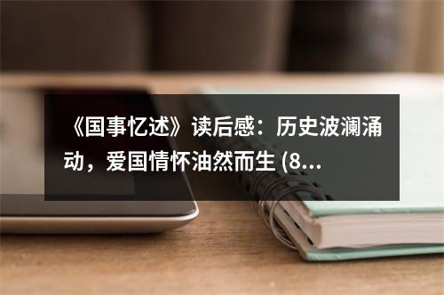 《國事憶述》讀后感：歷史波瀾涌動，愛國情懷油然而生 (850字)