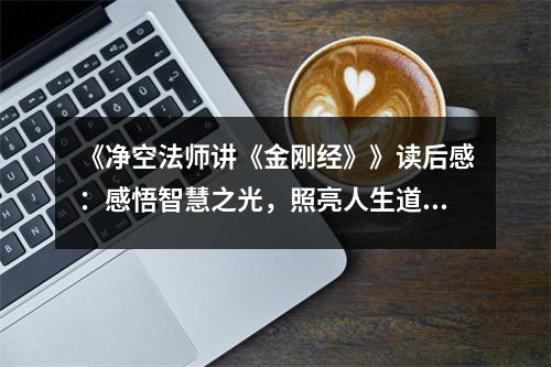 《凈空法師講《金剛經(jīng)》》讀后感：感悟智慧之光，照亮人生道路 (750字)