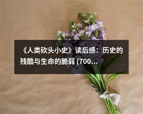 《人類砍頭小史》讀后感：歷史的殘酷與生命的脆弱 (700字)